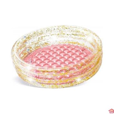 PISCINE ENFANTS 3 BOUDINS GLITTER 86X25CM