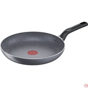 POÊLE À FRIRE 28 CM EN ALUMINIUM AVEC REVÊTEMENT ANTIADHÉSIF MINÉRAL ET INDICATEUR DE TEMPÉRATURE TEFAL COOK NATURAL