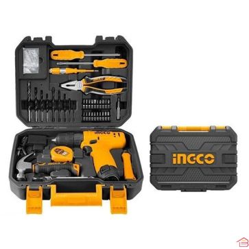 COFFRET VISSEUSE 12 V AVEC 80 OUTILS INGCO