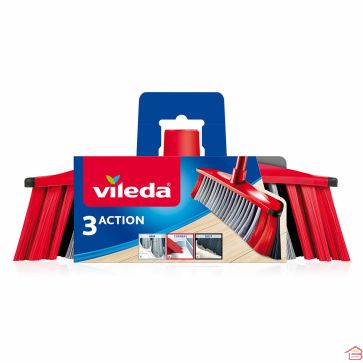 BALAI TRIPLE ACTIONS AVEC MANCHE VILEDA