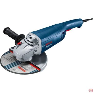 MEULEUSE ANGULAIRE PROFESSIONNELLE 2200 W BOSCH GWS 2200 DIAMÈTRE 230 MM