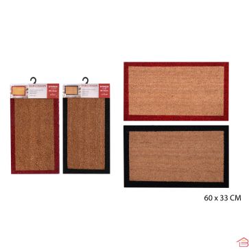 PAILLASSON COCO BORDURE 60X33 CM
