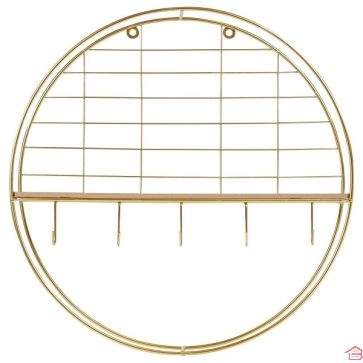 ETAGERE RONDE MURAL D: 45X10CM