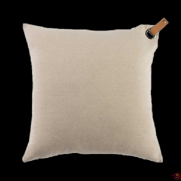 COUSSIN DEHOUS 40X40 CM EFFET LIN+FANTAISIE PEARL NATUREL