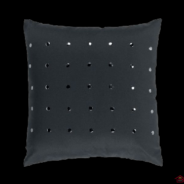 COUSSIN DEHOUS 40x40 CM POLYESTER FANTAISIE POUTCHI ANTHRACITE