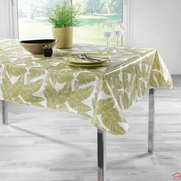NAPPE RECTANGLE 140X240 CM PEVA IMPRIME PIUMA