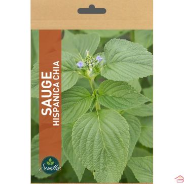 SACHET DE GRAINES DE SAUGE HISPANIQUE CHIA NON TRAITÉES