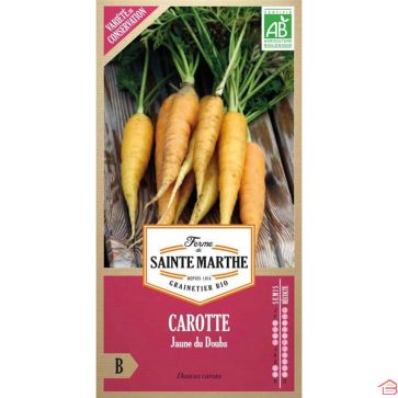 SACHET DE GRAINES CAROTTE JAUNE