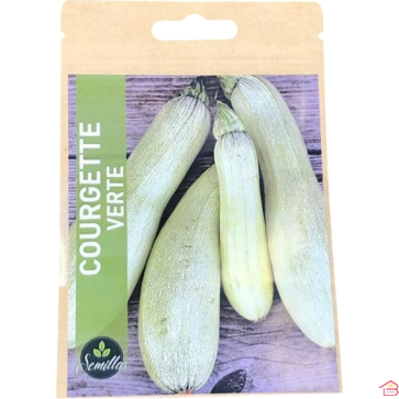 SACHET DE GRAINES DE COURGETTE VERTE