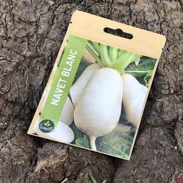 SACHET DE GRAINES NAVET BLANC