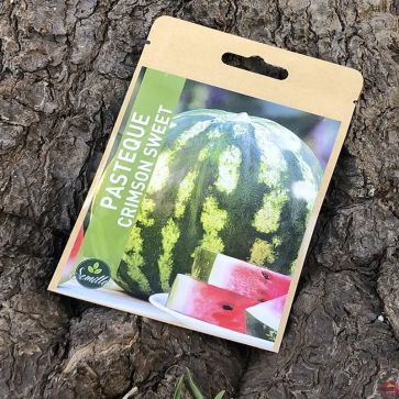 SACHET DE GRAINES DE PASTÈQUE CRIMSON SWEET