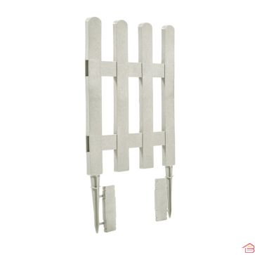 PACK 5 MINI CLOTURES CLICKFENCE 35X55CM BLANC