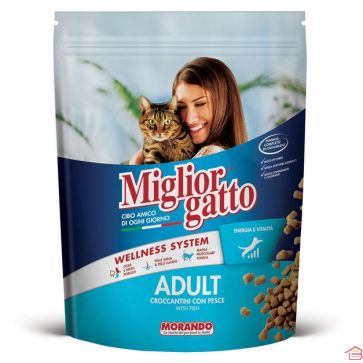 CROQUETTES CHAT AU POISSON 400 G MORANDO