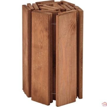 CHEMIN POTAGER EN BOIS PIN 180X35 CM ÉPAISSEUR 15 MM