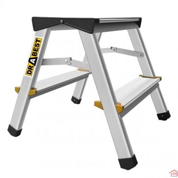 MARCHE PIED ALUMINIUM DBLE ACCES 125KGS DD2 DRABEST