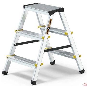 MARCHE PIED ALUMINIUM DOUBLE ACCES 125KGS DD3 DRABEST