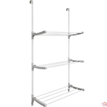 SÉCHOIR À LINGE PLIABLE RAYEN À FIXATION SUR PORTE OU MUR 6,5 MÈTRES
