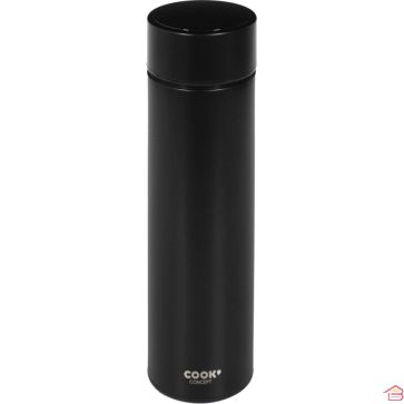 BOUTEILLE ISOTHERME AVEC THERMOMÈTRE TACTILE 50 CL EN INOX