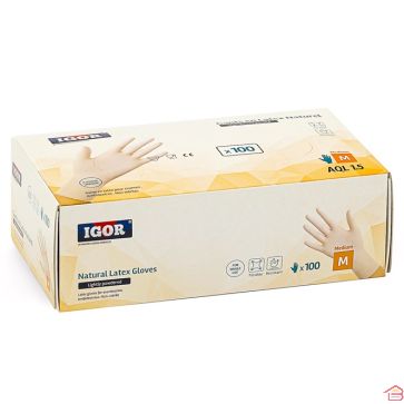 GANTS EN LATEX MEDIUM 100 UNITÉS