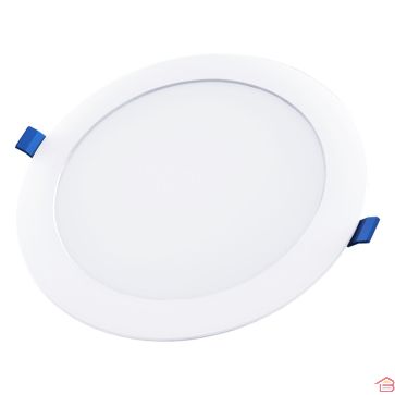 PANEL LED APPARENT ROND BACKLIT LUMIÈRE JAUNE 18 W