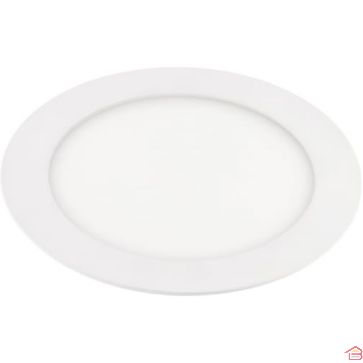 PANEL ENCASTRÉ ROND LED 24 W BACKLIT JAUNE 3000 K LUMIÈRE BLANC CHAUD