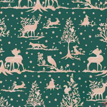 PAPIER CADEAU NOËL DÉCOR NATURE 200X70 CM