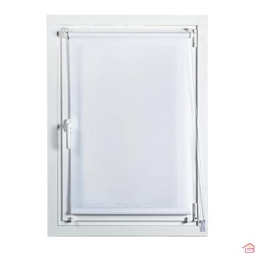 CLIP&FIX - STORE ENROUL TAMISANT BLANC NEIGE 90X180 CM
