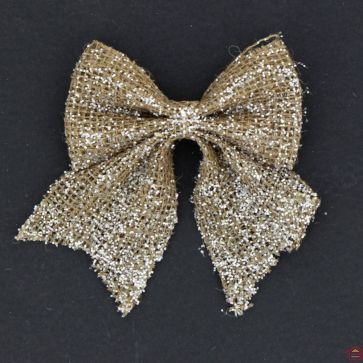 NOEUD PAPILON DE NOEL X2 PCS (12x13cm)