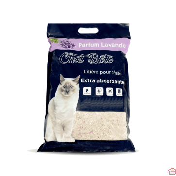 LITIERE ABSORBANTE 5L LAVANDE CHAT BOTE