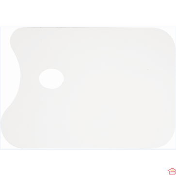 PALETTE EN PLASTIQUE 37 X 25 CM