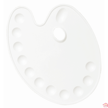 PALETTE EN PLASTIQUE 27 X 35 X 0.3 CM