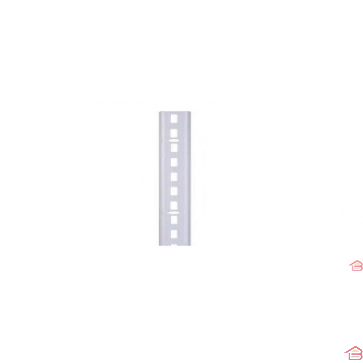 CREMAILLERE SIMPLE BLANCHE 1 M