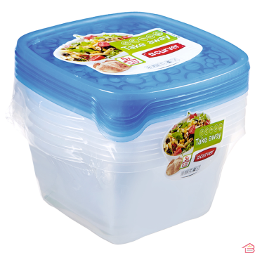 BOITES TAKE AWAY 5X1.1 L CURVER