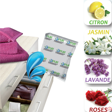 ABSORBEUR D'HUMIDITÉ  TIROIR CITRON O'PURE