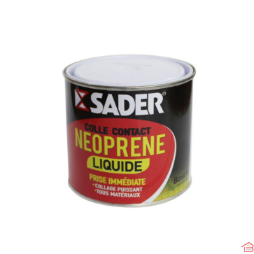 COLLE DE CONTACT LIQUIDE NEOPRENE 500G SADER
