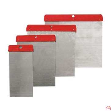 LOT COUTEAUX DE PEINTURE INOX 5-8-10-12 CM ETUI