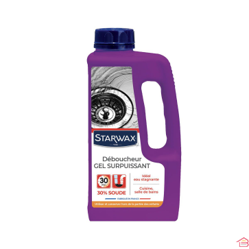 DÉBOUCHEUR GEL À LA SOUDE 1 L STARWAX