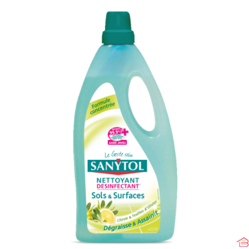DÉSINFECTANT NETTOYANT CITRON 1L SANYTOL
