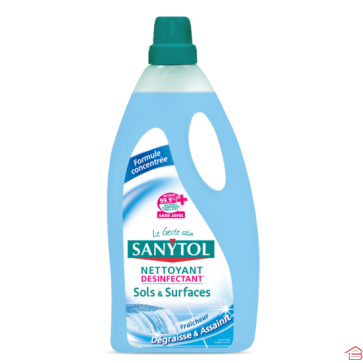 DÉSINFECTANT NETTOYANT FRAICHEUR 1L SANYTOL