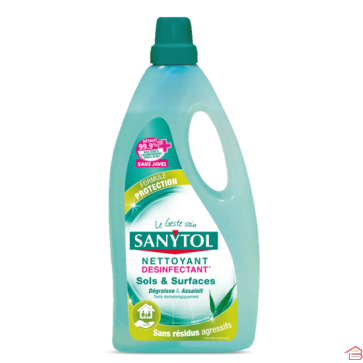 DÉSINFECTANT NETTOYANT EUCALYPTUS 1L SANYTOL
