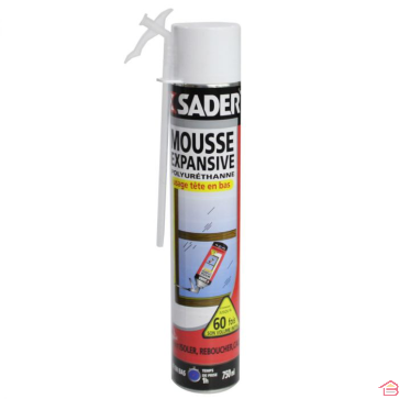 MOUSSE PU EXPANSIVE 750 ML SADER