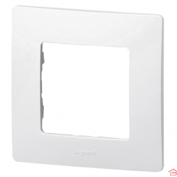 PLAQUE SIMPLE BLANC NILOE