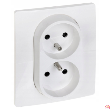 2 X 2 P+T FB ECLIPS 1P BLANC NILOE