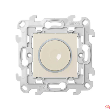 POUSSOIR ROND LUMINEUX - S24 IVOIRE