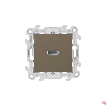 CONNECTEUR HDMI 1.4 - S24 MARRON