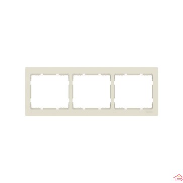 PLAQUE TRIPLE HORIZONTALE MARFIL JADE