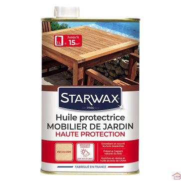HUILE PROTECTRICE POUR TECK ET BOIS EXOTIQUES 1 L