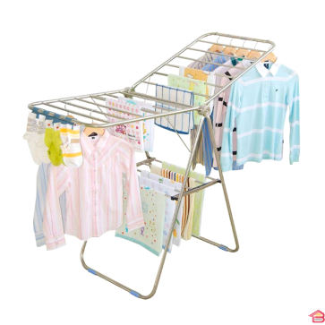 SECHE LINGE INOX 144 x 60.5 x 94 CM