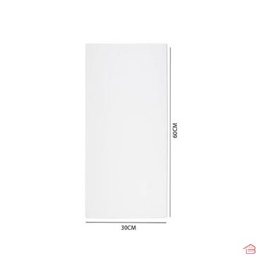 PANNEAU DE TOILE COTON BLANCHE 30 X 60 CM  CANVAS