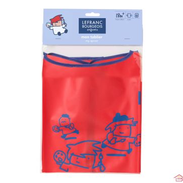 TABLIER EN PLASTIQUE SPOTY - LEFRANC & BOURGEOIS